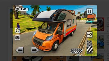 Apps, Spiele, Camping, Wohnmobil Wohnwagen fahren Beach Resort Wohnmobil