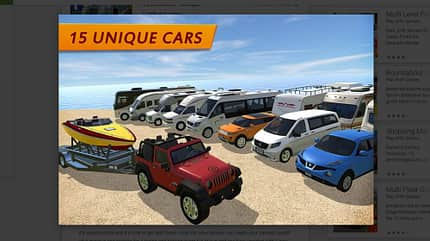 Apps, Spiele, Camping, Wohnmobil Camper Van Beach Resort