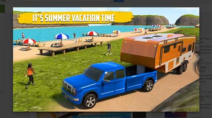 Apps, Spiele, Camping, Wohnmobil Real Camp Van Driving Simulator