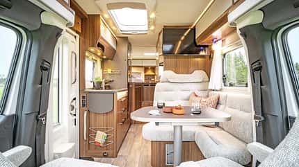 Hymer, ML-T 580, L-Sitzgruppe, Teilintegriert Hymer ML-T 580