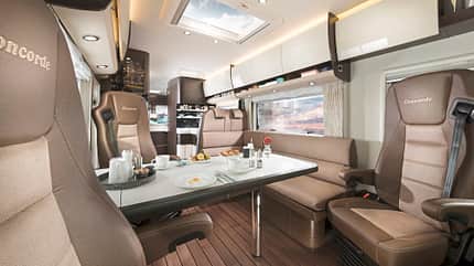 Concorde, Credo, Liner, Integriert, Barsitzgruppe Concorde Credo