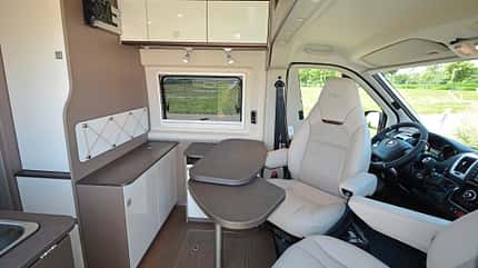 Bürstner, City Car 603, Campingbus, Sitzgruppe Bürstner City Car 603