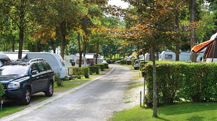Campingplatz Dreiquellenbad, Bayern, Süddeutschland, Campingplatz Campingplatz Dreiquellenbad