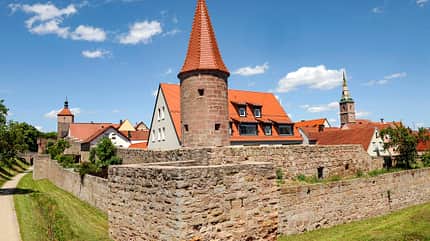 Stellplatz Münsterblick, Franken, Bayern, Stellplatz des Monats Stellplatz Münsterblick