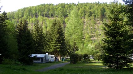 Campingplatz, Deutschland, Harz, Brocken Camping am Waldwinkel