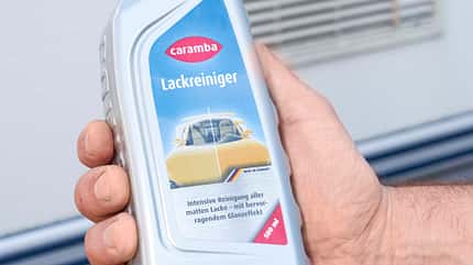 Fenster, polieren, sauber Fenster polieren im Caravan