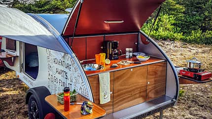 Kupler Mini-Caravan, Teardrop, Minicaravan, Campen Kupler Mini-Caravan