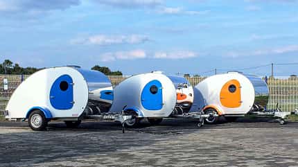 Teardrop-Camper, Minicaravan, Campen Teardrop-Camper