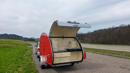 Wanderer 66 Mini Comfort, Teardrop, Minicaravan, Campen Wanderer 66 Mini Comfort