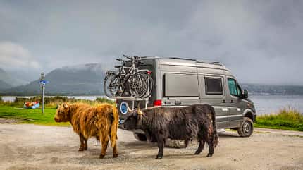 Schottland, Campingbus, Reise, Insel, Highlands Campingbus-Reise Schottland