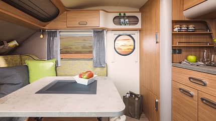 T@B 320, Caravan, Bugküche, Übersicht T@B 320