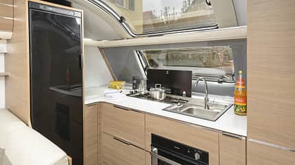 Adria Adora, Caravan, Bugküche, Übersicht Adria Adora