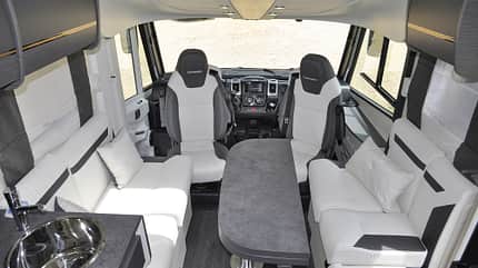 Chausson 7008, Integrierte, Reisemobil, Längsbank Chausson 7008