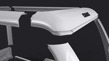 Fibre-Frame-Technologie, Knaus, Zukunft, Camping Fibre-Frame-Technologie