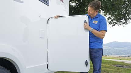 Schloss- und Scharnierpflege, Reisemobil Schloss- und Scharnierpflege im Reisemobil