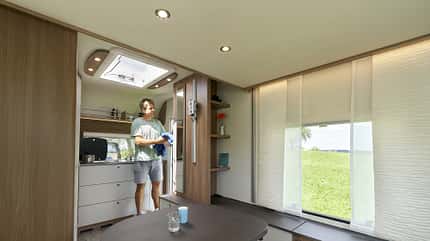 Bürstner, Premio Plus 410 TS, Hubbett, Kompaktcaravan Bürstner Premio Plus 410 TS (2021)