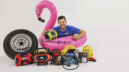 Wagenheber, Panne, Reifenreparatur, mobile Kompressoren Mobile Kompressoren