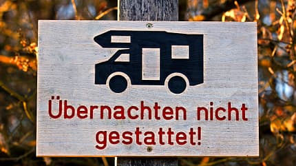 Übernachtung im Wohnmobil, Regeln, Europa, Ratgeber Übernachtung in Europa im Wohnmobil