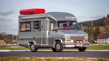 Dethleffs Bus, Camping-Oldies, Wohnmobile, Oldtimer Dethleffs Bus