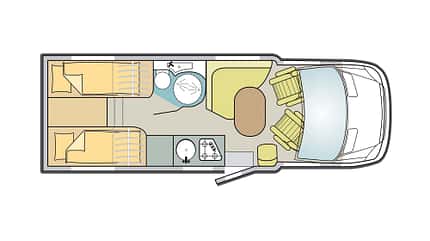 Carthago C-Tourer T 143 LE, Vergleichstest, Teilintegrierte, Mercedes Carthago C-Tourer T 143 LE