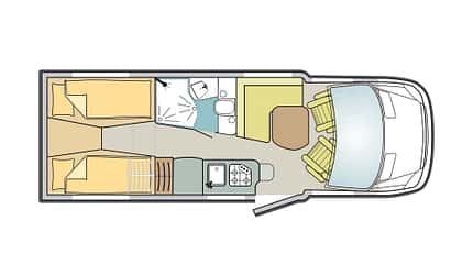 Hymer B-Klasse MC T 580, Vergleichstest, Teilintegrierte, Mercedes Hymer B-Klasse MC T 580