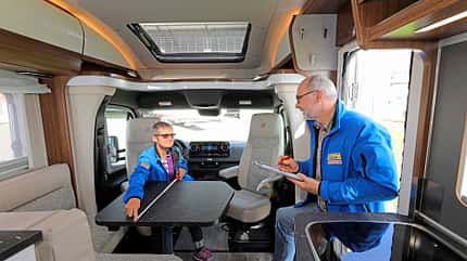 Hymer B-Klasse MC T 580, Vergleichstest, Teilintegrierte, Mercedes Hymer B-Klasse MC T 580