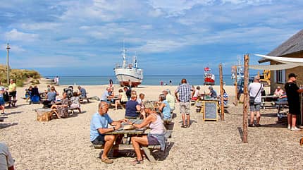 Nordjütland, Dänemark, Camping, Strand Camping im Norden Dänemarks