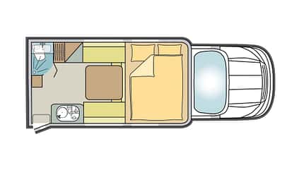 Tischer Trail 260 S, Pick-up-Kabine, Reisemobil Tischer Trail 260 S (2020)