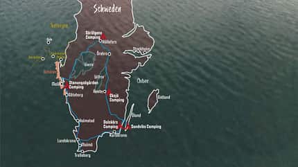 Wohnmobil, Tour, Schweden, Familie Wohnmobil-Tour Schweden