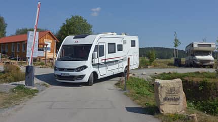 stellplatz, reisemobil, caravanpark, bastei, saechsische, schweiz Reisemobil- und Caravanpark Bastei