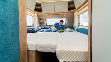 Dethleffs Aero 510 ER, Supertest, Caravan, Ausstattung, Design Supertest Dethleffs Aero 510 ER (2021)