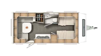 Dethleffs Aero 510 ER, Supertest, Caravan, Ausstattung, Design Supertest Dethleffs Aero 510 ER (2021)