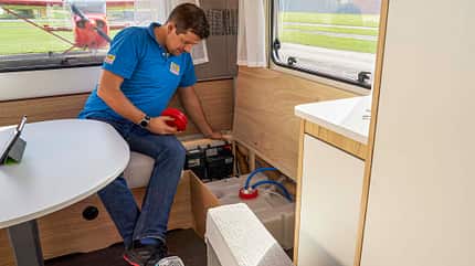 Dethleffs Aero 510 ER, Supertest, Caravan, Ausstattung, Design Supertest Dethleffs Aero 510 ER (2021)