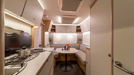 Dethleffs Aero 510 ER, Supertest, Caravan, Ausstattung, Design Supertest Dethleffs Aero 510 ER (2021)