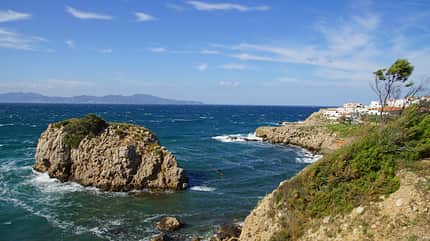 Camping, Pyrenäen, Berge, Spanien, Meer Campingreise Pyrenäen