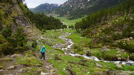Camping, Pyrenäen, Berge, Spanien, Meer Campingreise Pyrenäen