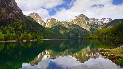 Camping, Pyrenäen, Berge, Spanien, Meer Campingreise Pyrenäen