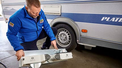 Einbau, Rangiersystem, Mover, Caravan, Technik Einbau Rangiersystem Mover