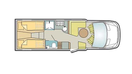 Hymer B-ML T 780 , Teilintegriert, Vergleichstest Hymer B-ML T 780 (2021)
