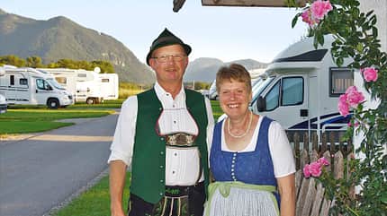 Stellplatz am Bauernhof Schmid, Übersee, Chiemsee, Bayern Stellplatz am Bauernhof Schmid