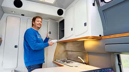 camping, oldie, westfalia, james, cook Camping-Oldie James Cook