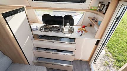 LMC Vivo 580 D, Test, Caravan, Bugküche, Heckbad LMC Vivo 580 D (2021)
