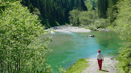 Oltimer Reisebus Setra Smaragde im Habachtal