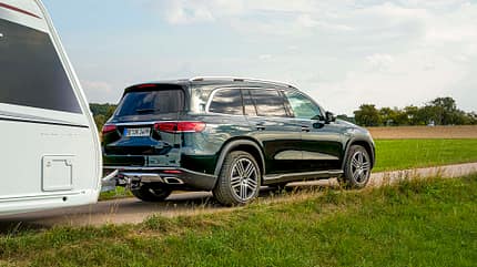 Mercedes-Benz GLS 400d, Zugwagen, Test, multifunktional Mercedes GLS 400 D
