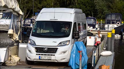 Campingbus, Freecamper, Reise, Obere Havel, Wasser Campingbus-Reise Obere Havel