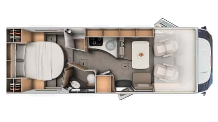 Dethleffs Esprit I 7150-2 (2021), Integriert, Test, Wintercamping Dethleffs Esprit I 7150-2 (2021)