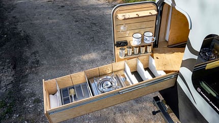 Kuckoo Camper Bruno, Minicaravan, umweltfreundlich, Lizenz Kuckoo Camper Bruno