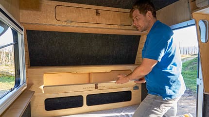 Kuckoo Camper Bruno, Minicaravan, umweltfreundlich, Lizenz Kuckoo Camper Bruno