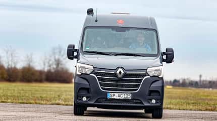 Renault Master, Basisfahrzeuge, Vergleichstest Renault Master