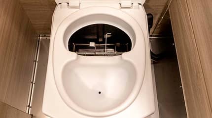 Trenntoilette, procar, Wohnmobil, Einbau, Entsorgung Trenntoilette einbauen